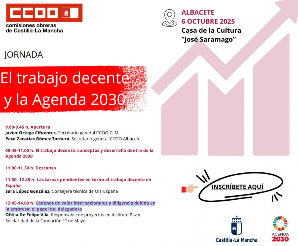 Jornada "El Trabajo Decente y la Agenda 2030"