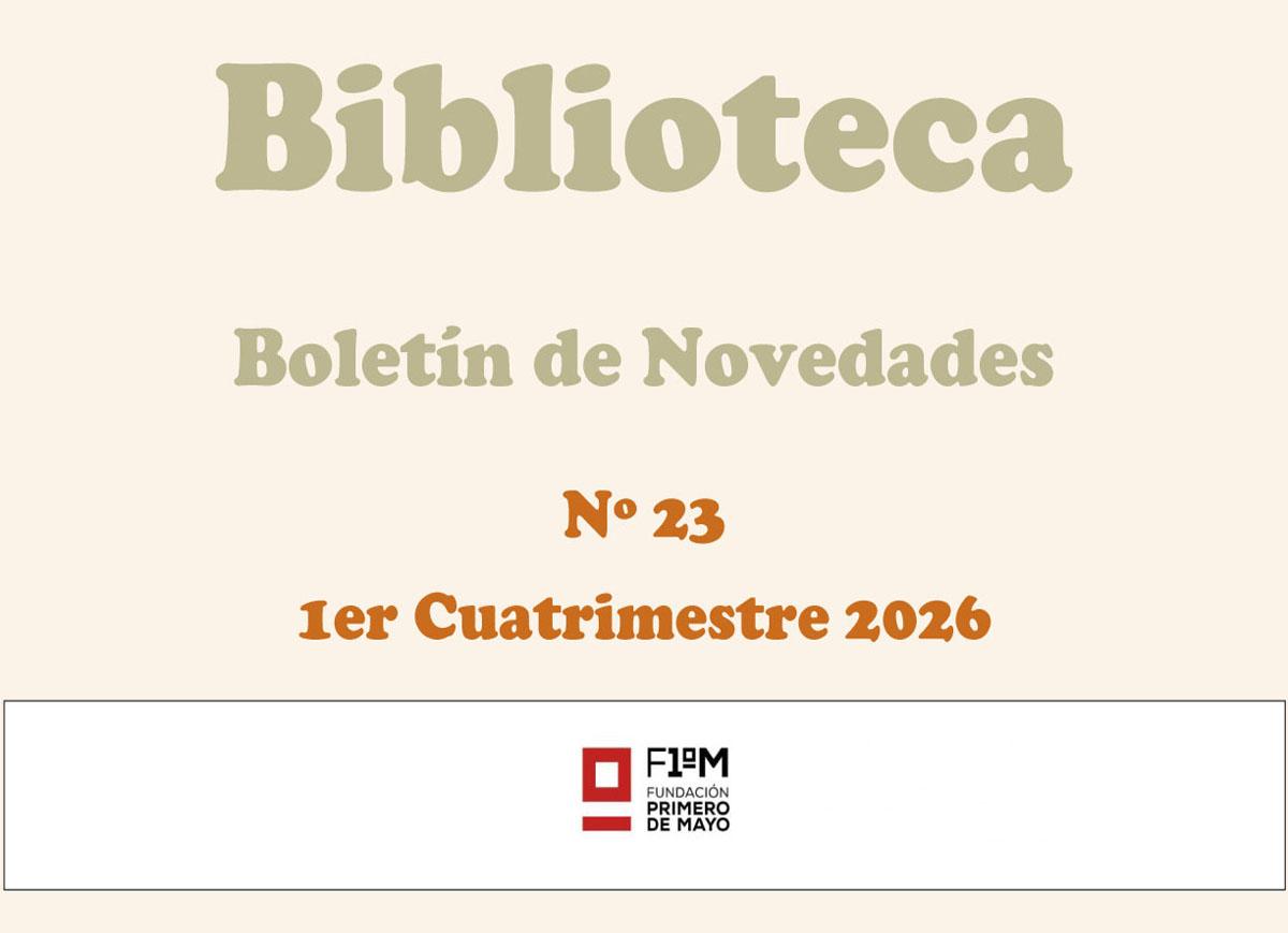 Boletín 23 de la Biblioteca de la F1M