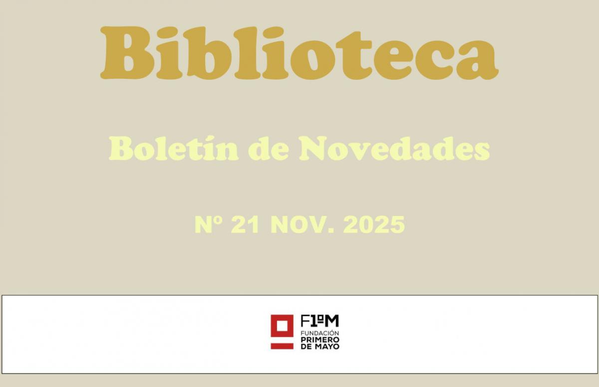 Portada Boletín 21 de la Biblioteca de la F1M