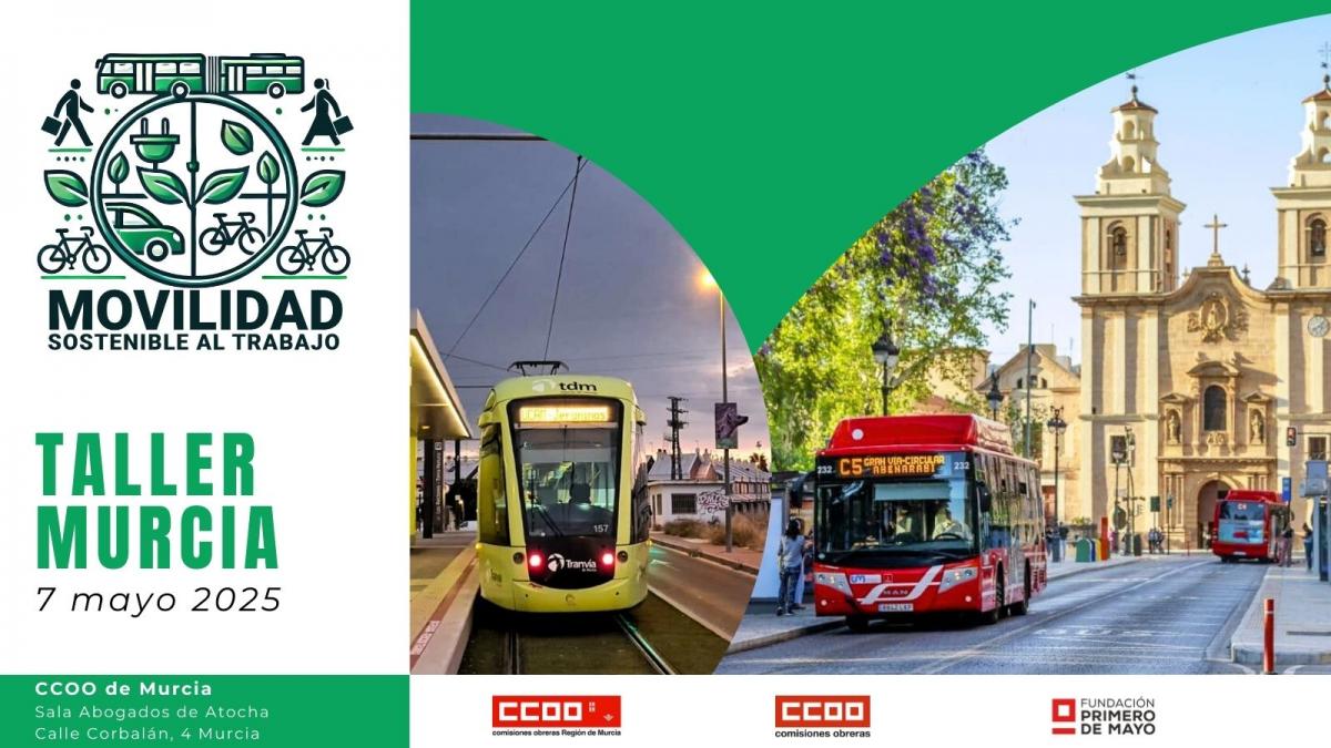 Jornada sobre movilidad sostenible al trabajo en Murcua, mayo 2025