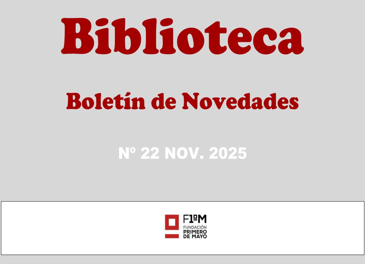 Boletín 22 de la Biblioteca de la F1M