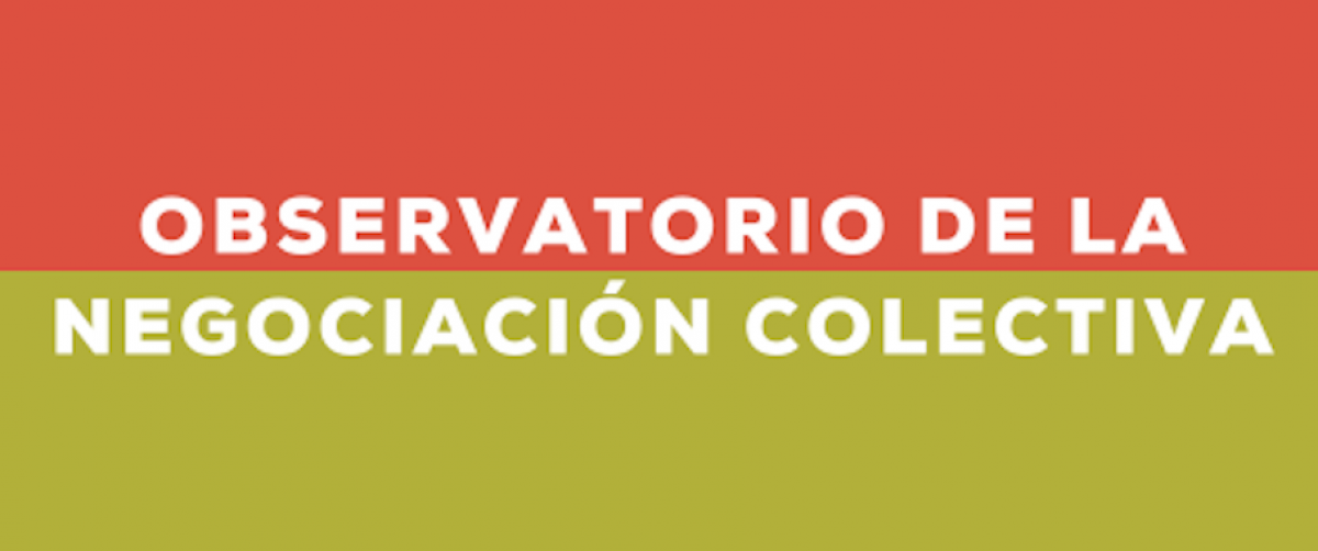 Observatorio negociacion colectiva