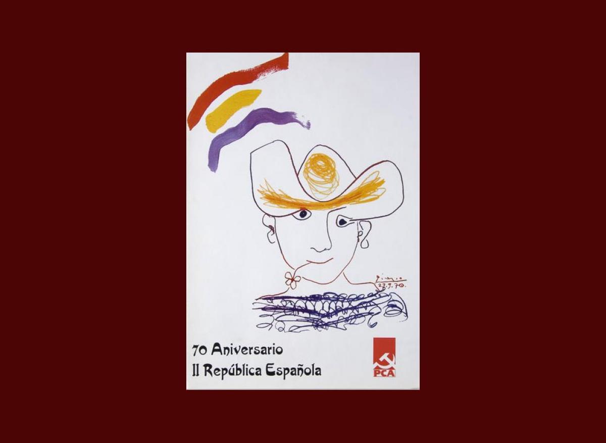 Imagen perteneciente a la colección de carteles del Archivo de la Historia del Trabajo, d ela Fundación 1º de Mayo