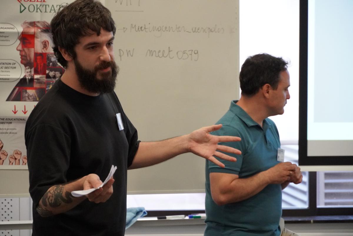 Jornada europea sobre metodologías pedagógicas para la formación sindical. Proyecto COMPASS