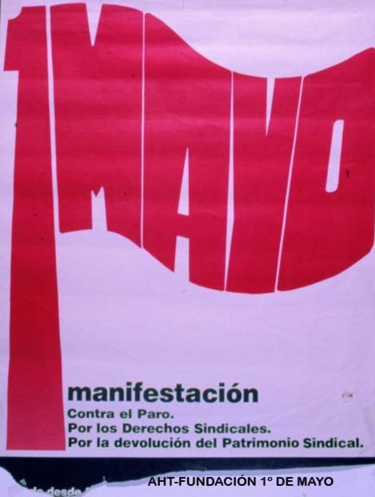 El Primero de Mayo en sus carteles (1979-1999)