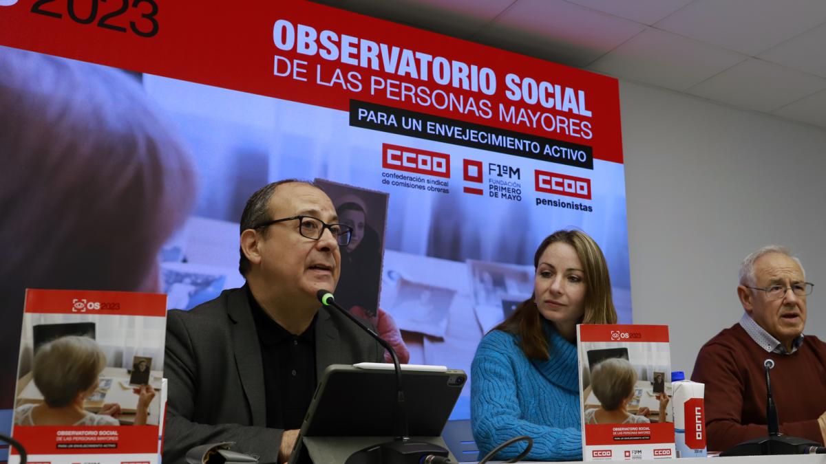 CCOO presenta el Observatorio Social de las personas mayores 2023