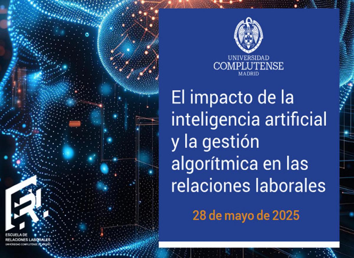 Jornada Impacto de la IA y la gestin algortmica en las relaciones laborales