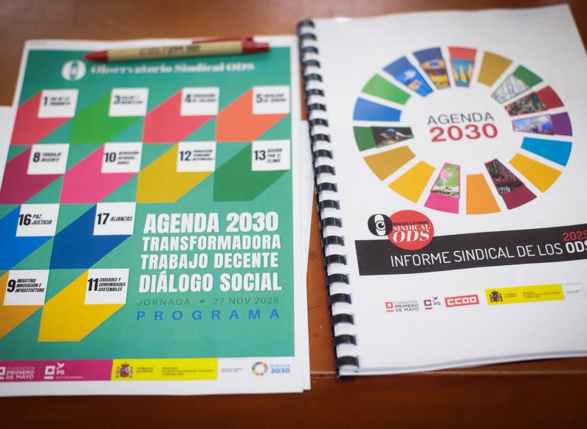 Presentación informe sindical ODS 2025