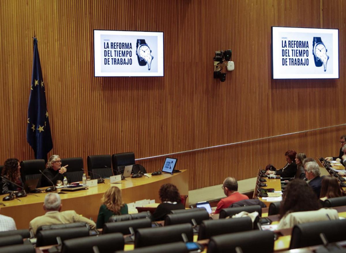 Jornada de conclusiones del Seminario tiempo de trabajo