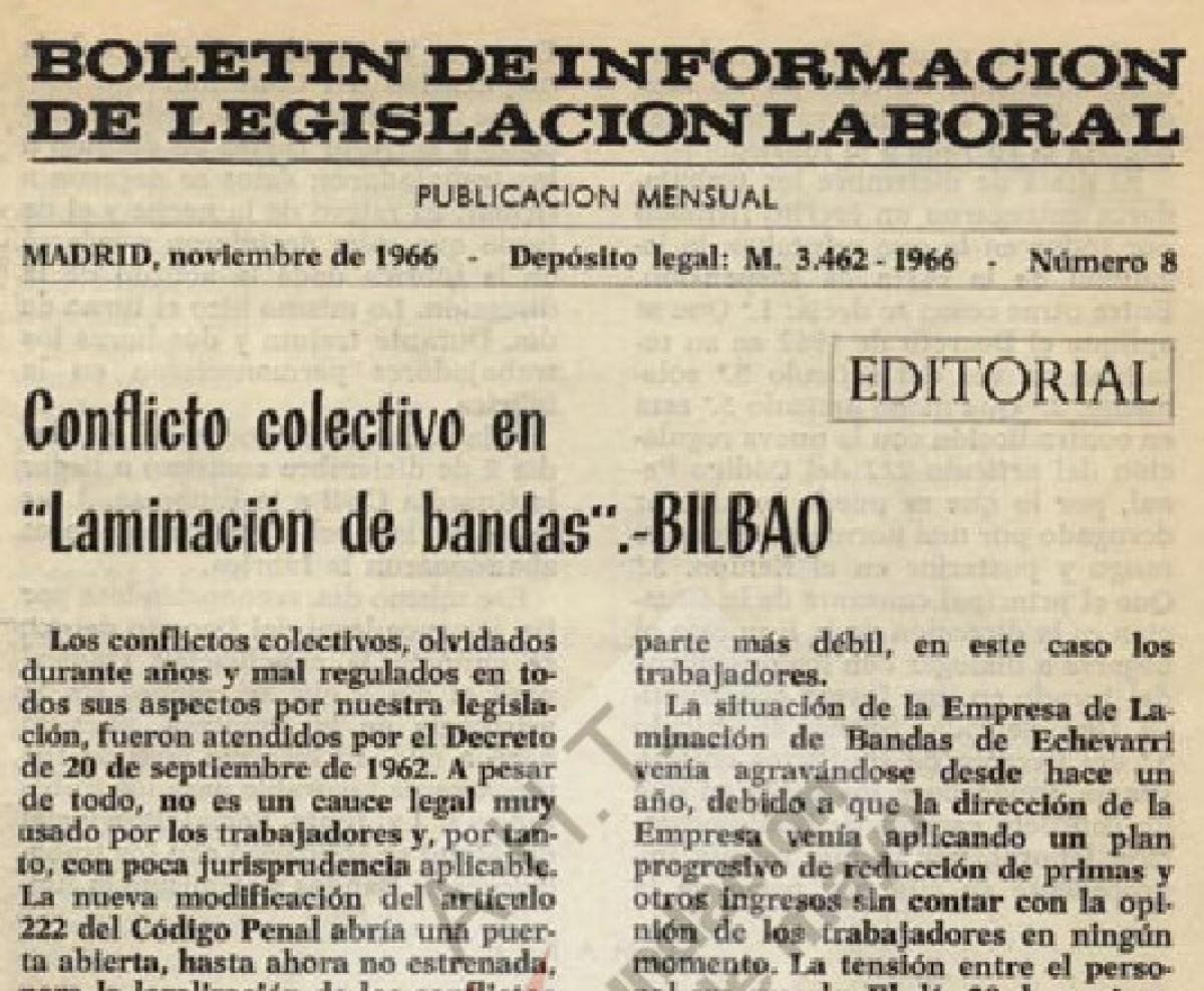Boletin de legislacin laboral
