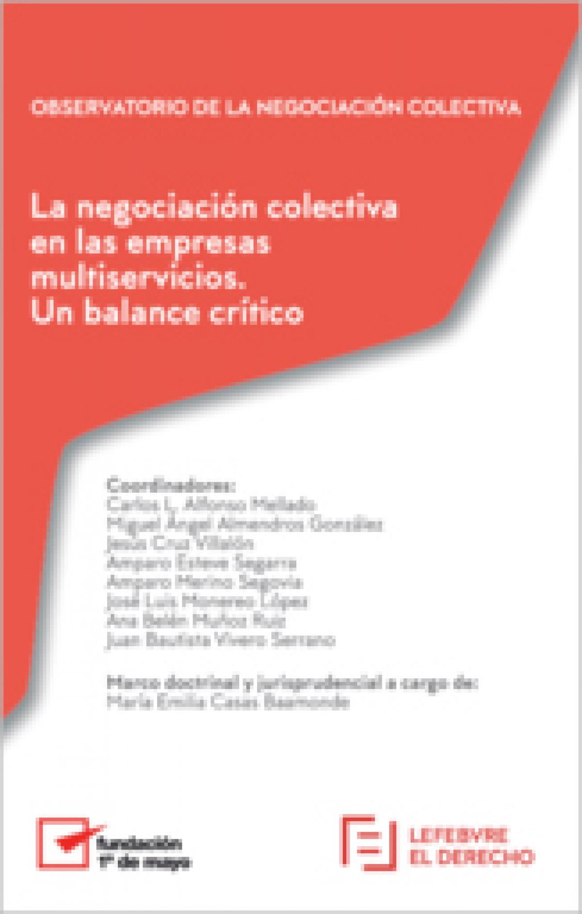 La negociación colectiva en las empresas multiservicios