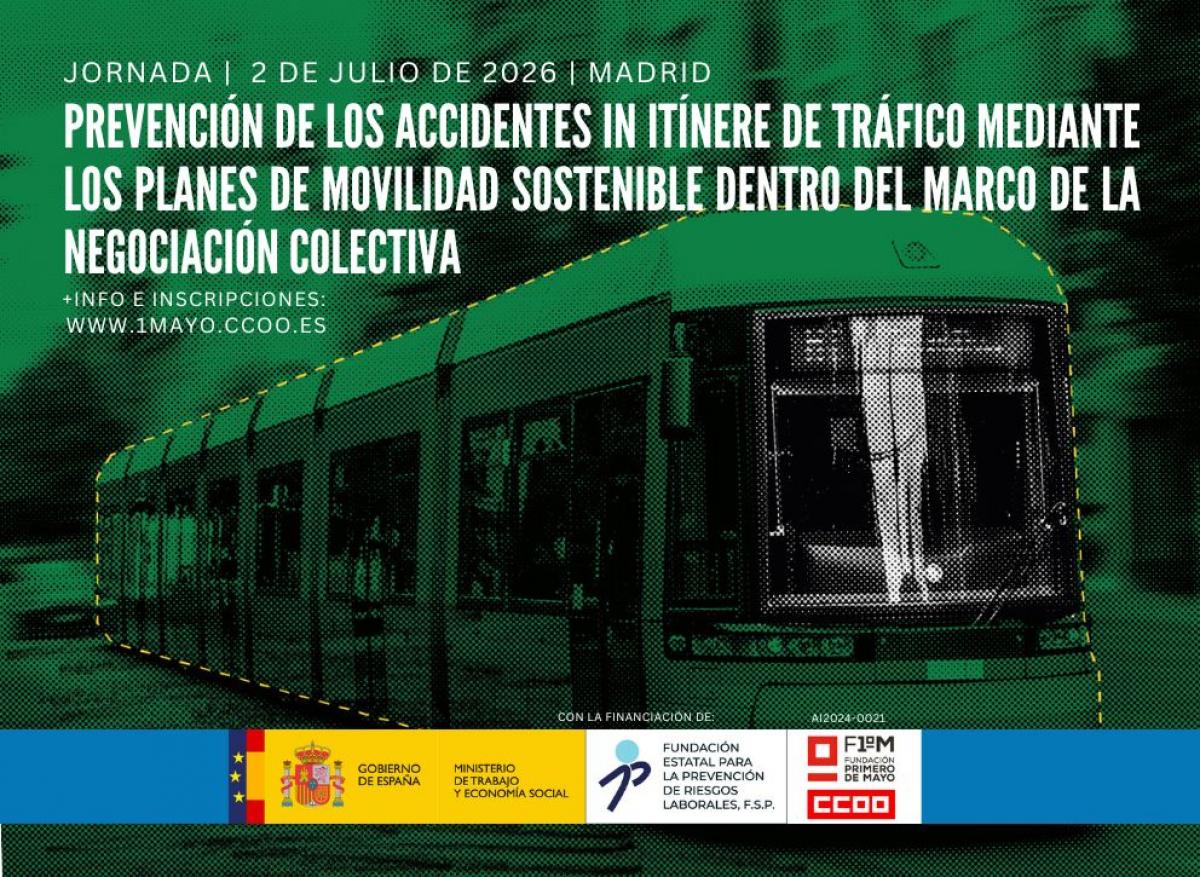 Jornada del proyecto "Prevención de los accidentes in itinere de tráfico mediante los planes de movilidad sostenibles dentro del marco de la negociación colectiva"